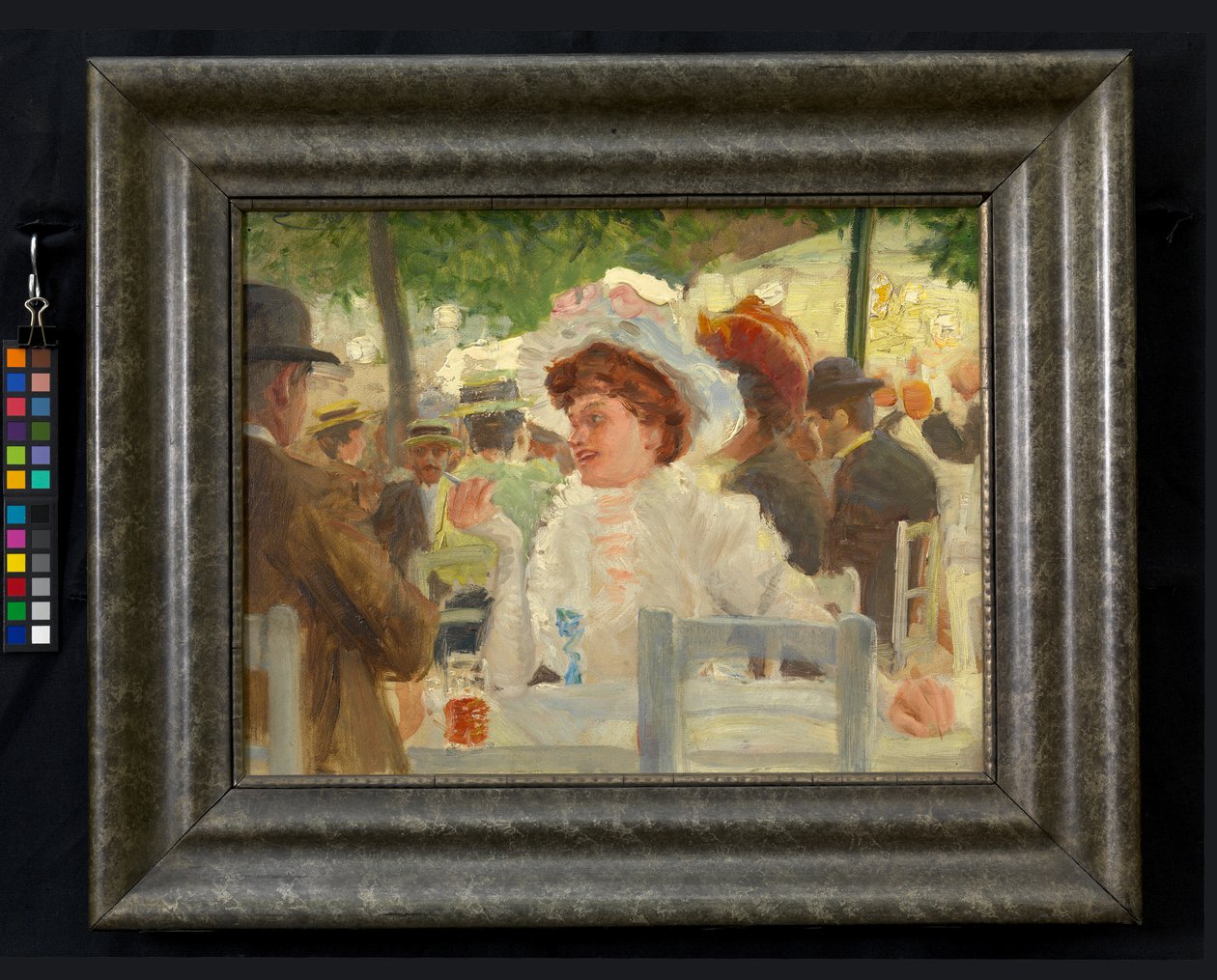 Scène du Prater (dans une auberge) - Josef Engelhart