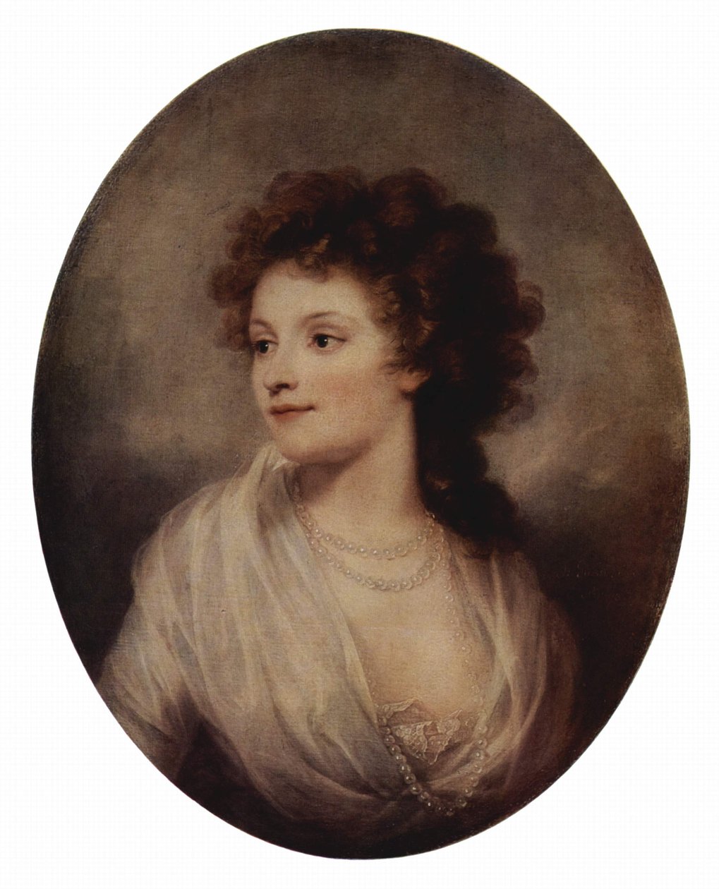 Portrait de Charlotte Bach Mannteufel - Josef Grassi