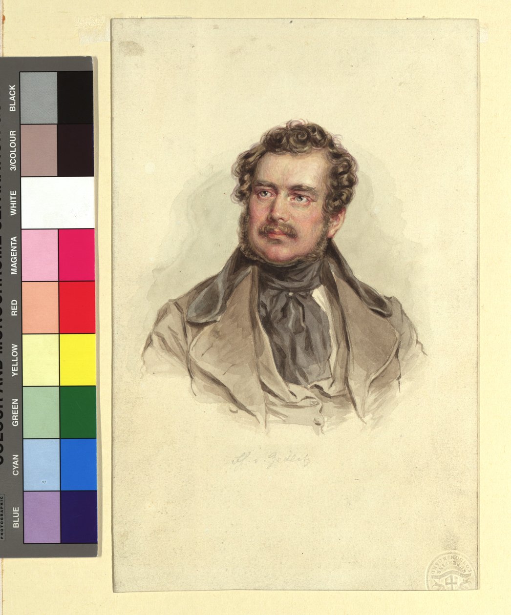 Christin Freiherr von Zedlitz - Josef Kriehuber