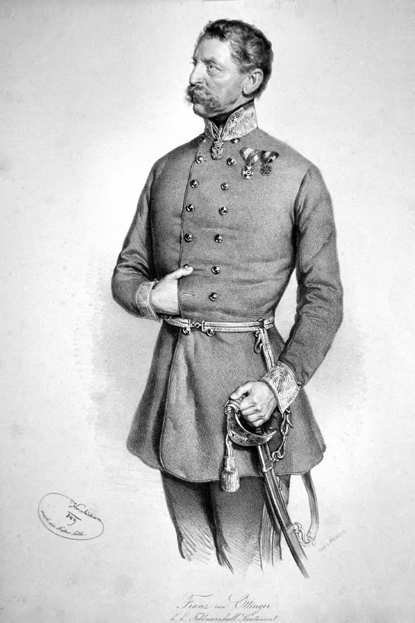 Franz Ottinger Litho - Josef Kriehuber