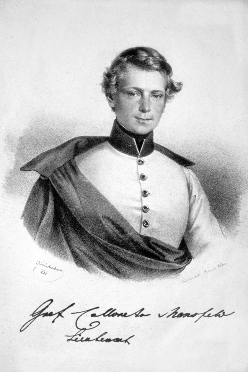 Franz de Paula Colloredo-Mansfeld Litho 1 - Josef Kriehuber