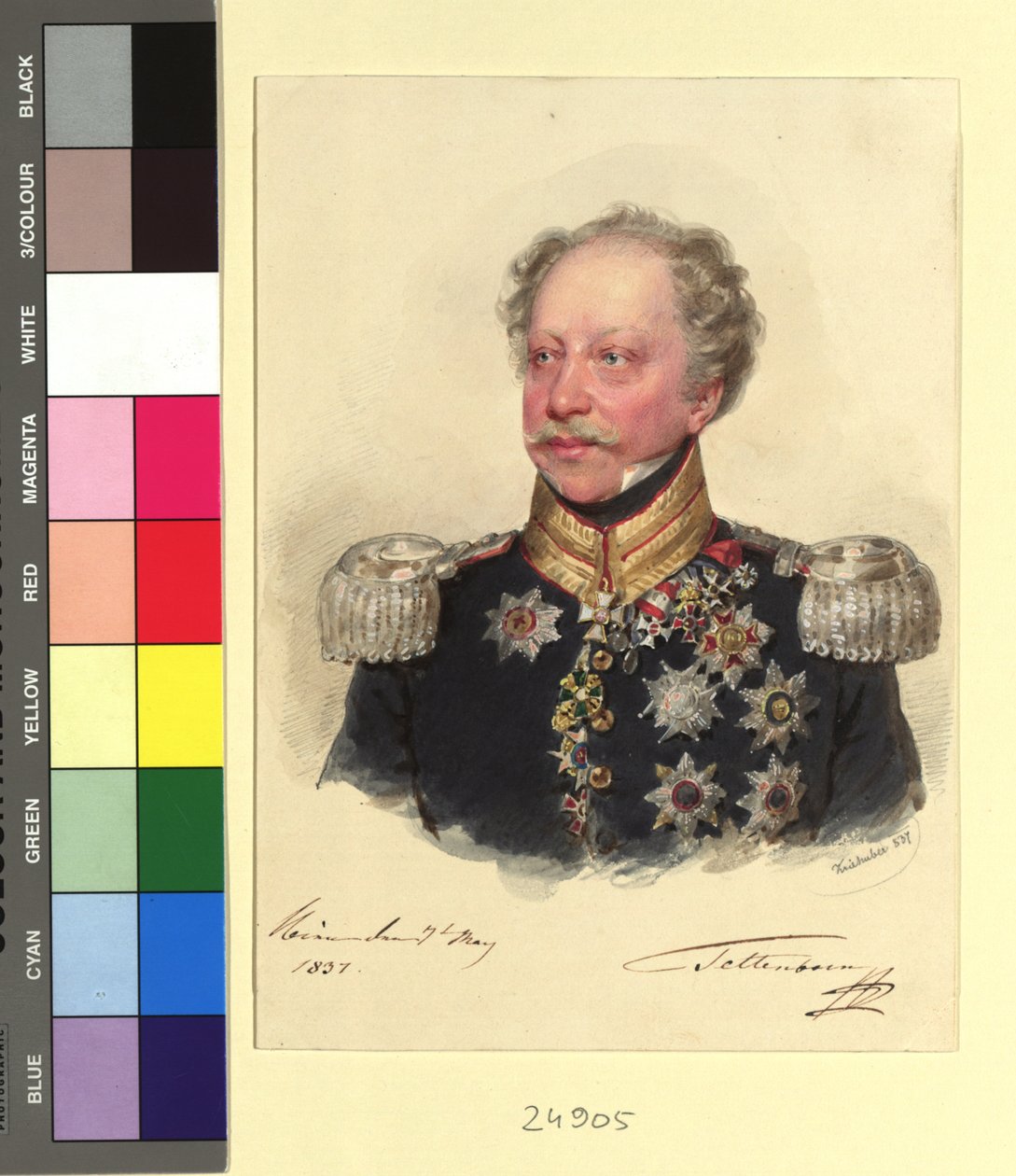 Général C. F. baron Tettenborn - Josef Kriehuber