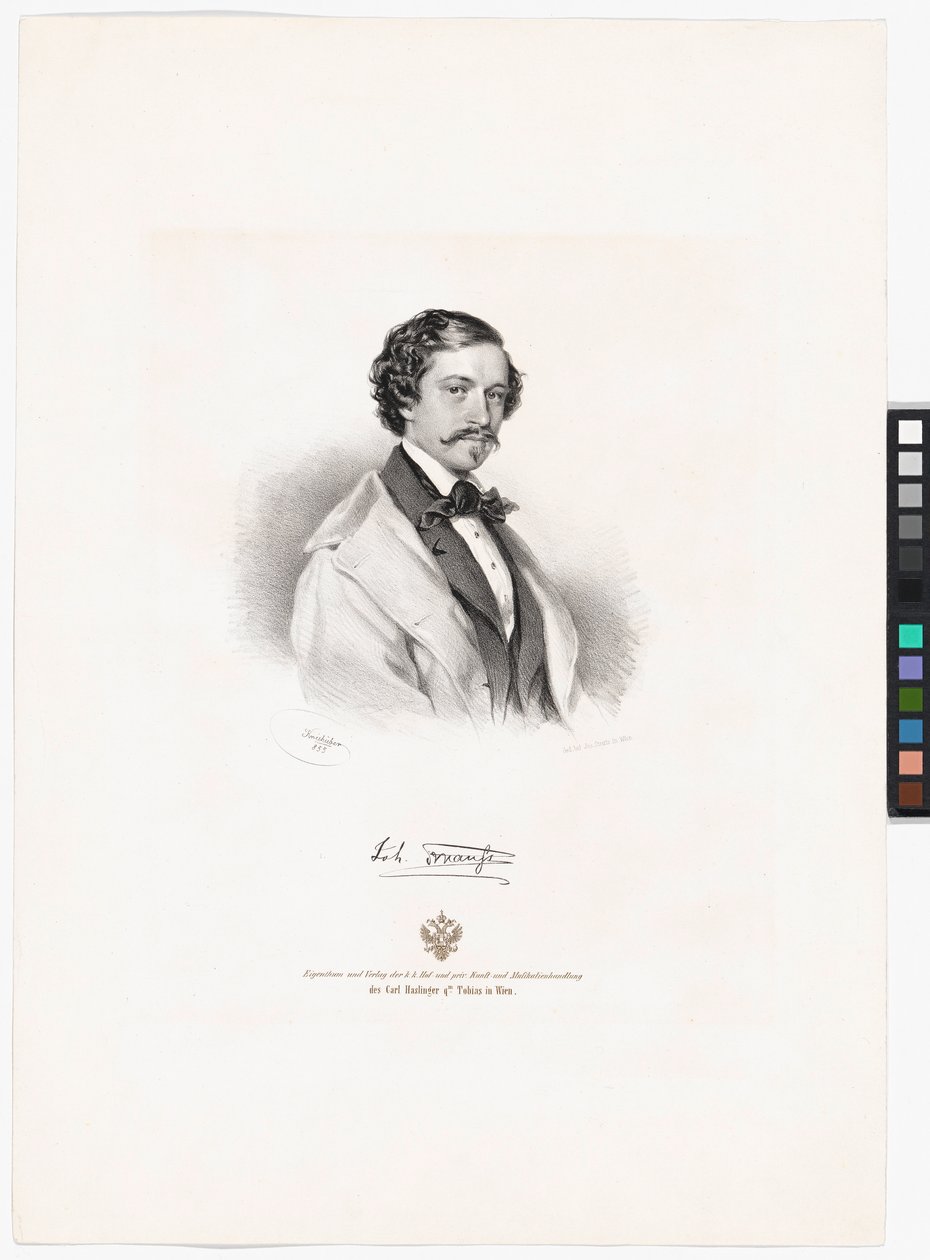 Johann Strauss (fils) - Josef Kriehuber