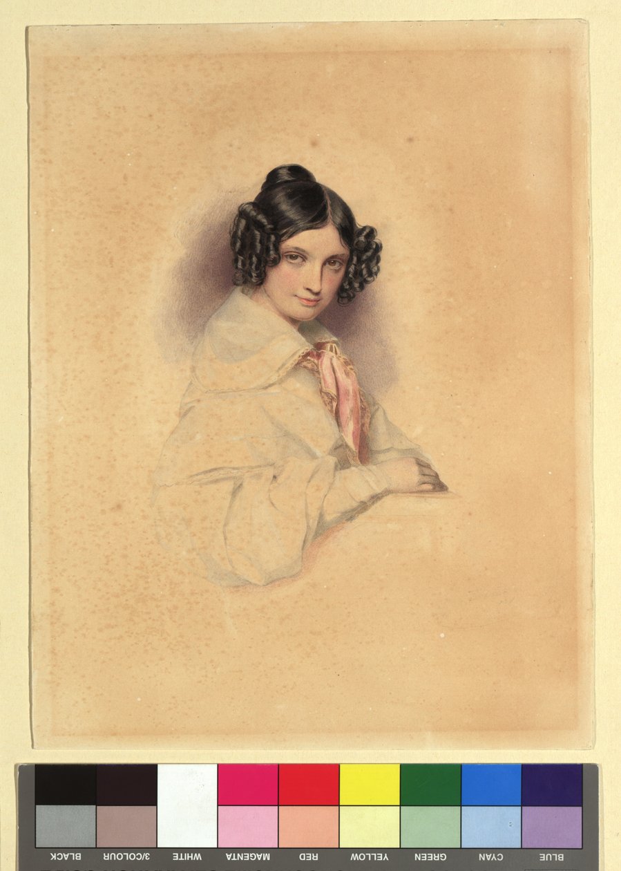 Pauline von Schmerling, née baronne von Koudelka - Josef Kriehuber
