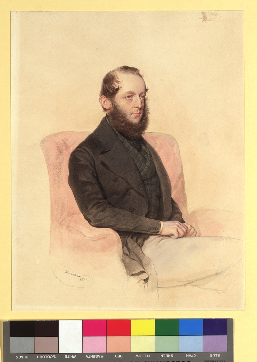 Le comte Wilhelm Clemens Westphalen zu Fürstenberg (1818-1883) - Josef Kriehuber