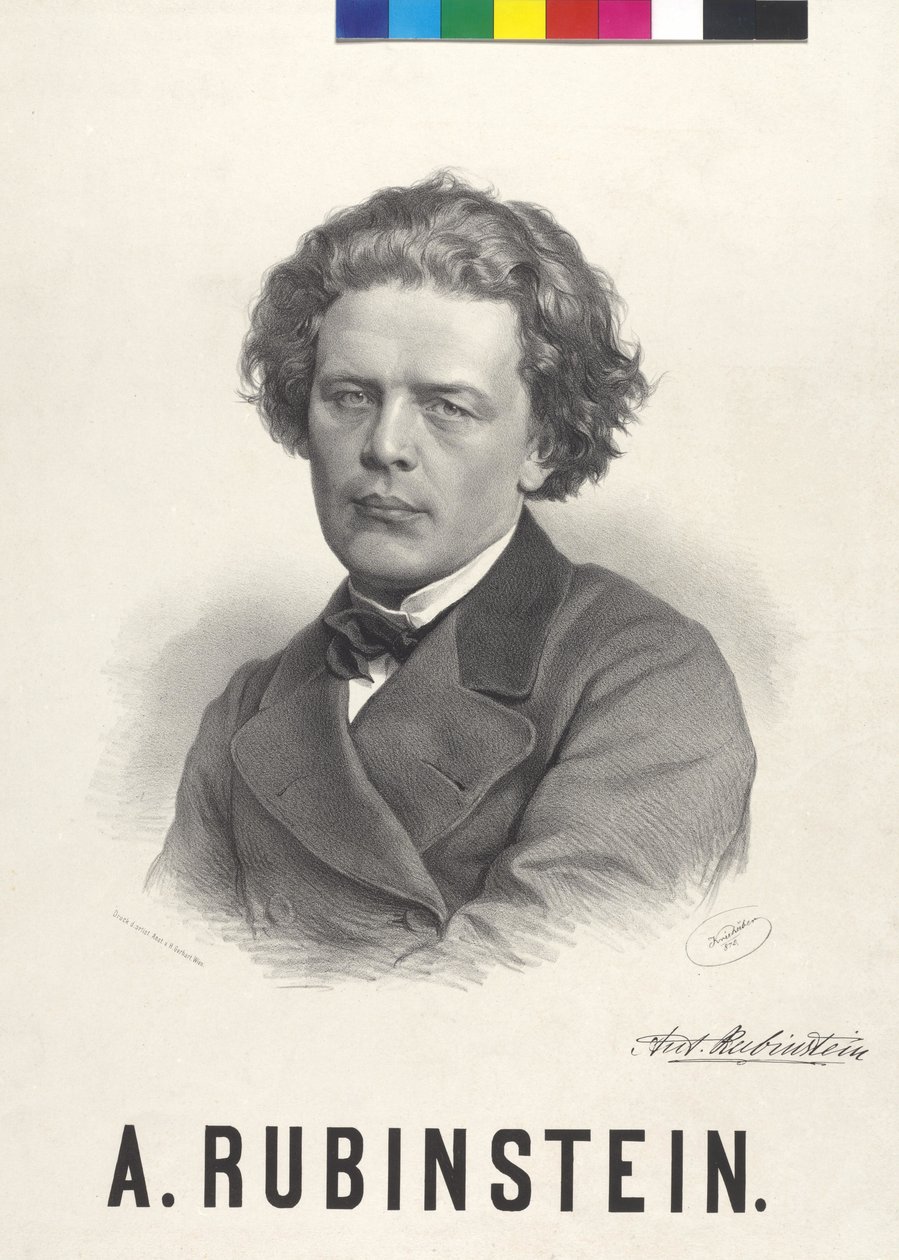 A. Rubinstein - Josef Nikolaus Kriehuber