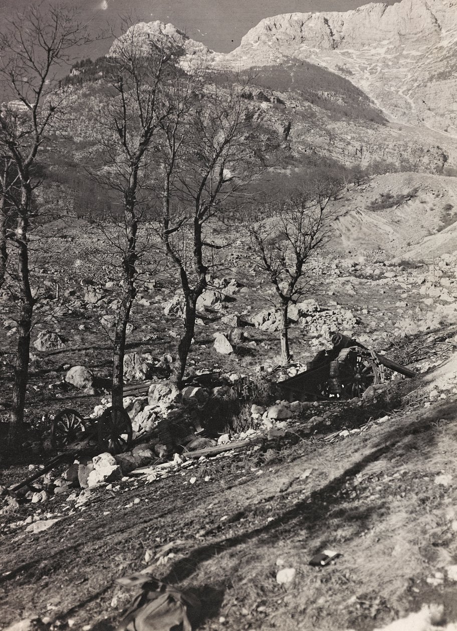 Album "Meine weltkriegs - Erinnerungen Front Sud-Ouest (Carinthie, Italie, Tyrol du Sud) 31/03/1915-12/11/1918 - Josef Zohles Wien": zone de guerre - Josef Zohles