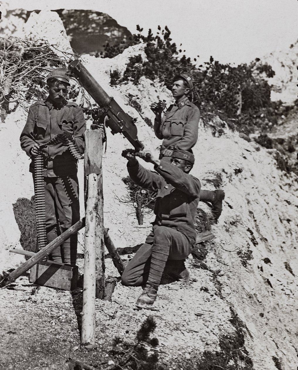 Album Meine weltkriegs - Souvenirs du front sud-ouest (Carinthie, Italie, Tyrol du Sud) 31.03.1915-12.11.1918 - Josef Zohles