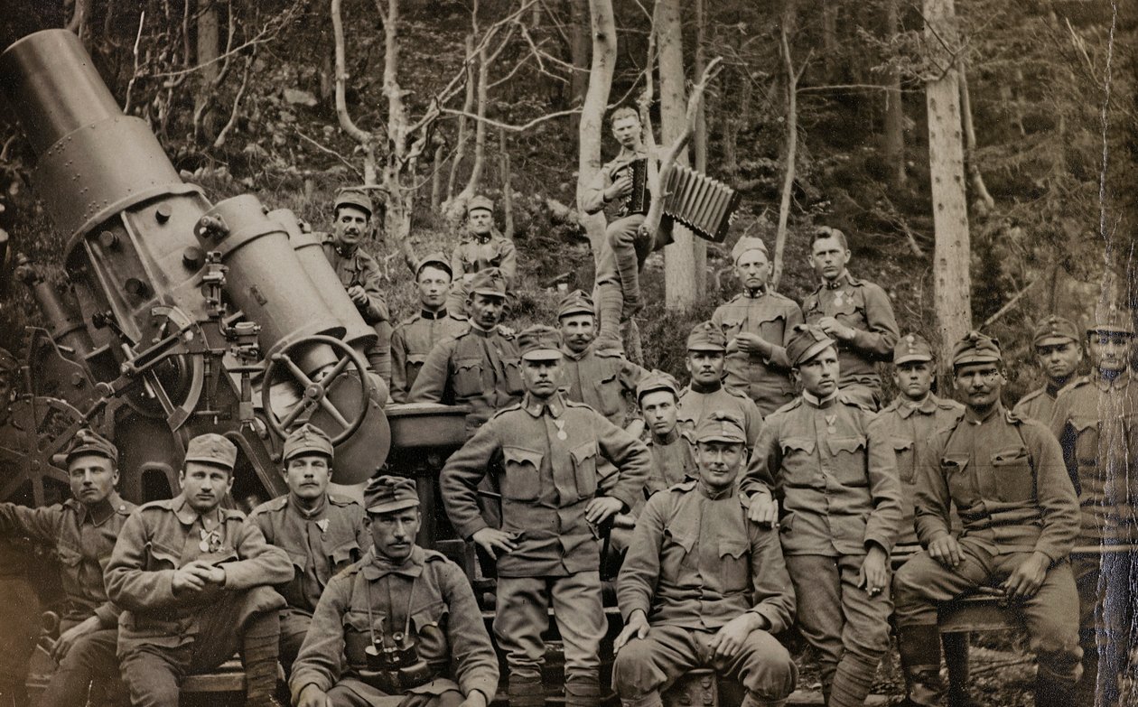 Album Meine weltkriegs - Souvenirs du front sud-ouest (Carinthie, Italie, Tyrol du Sud) 31.03.1915-12.11.1918 - Josef Zohles