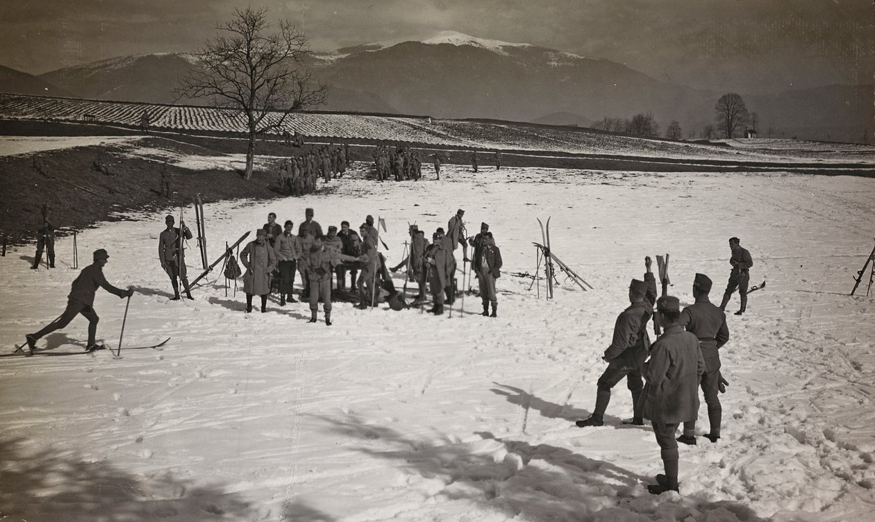 Soldats à skis - Josef Zohles