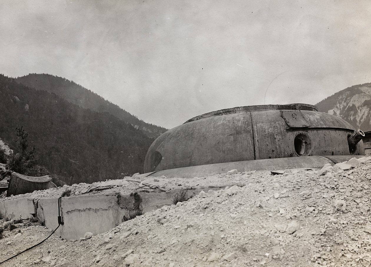 Album "Meine weltkriegs - Erinnerungen South-West Front (Carinthie, Italie, Tyrol du Sud) 31/03/1915-12/11/1918 - Josef Zohles Wien": Fort Hensel - Josef Zohles