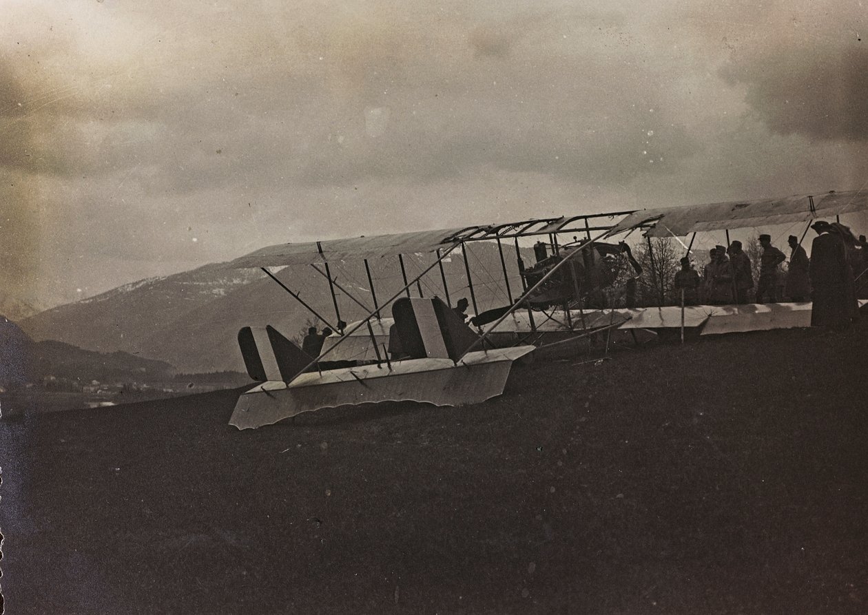 Album "Meine weltkriegs - Erinnerungen South-West Front (Carinthie, Italie, Tyrol du Sud) 31/03/1915-12/11/1918 - Josef Zohles Wien": soldats autrichiens avec une - Josef Zohles