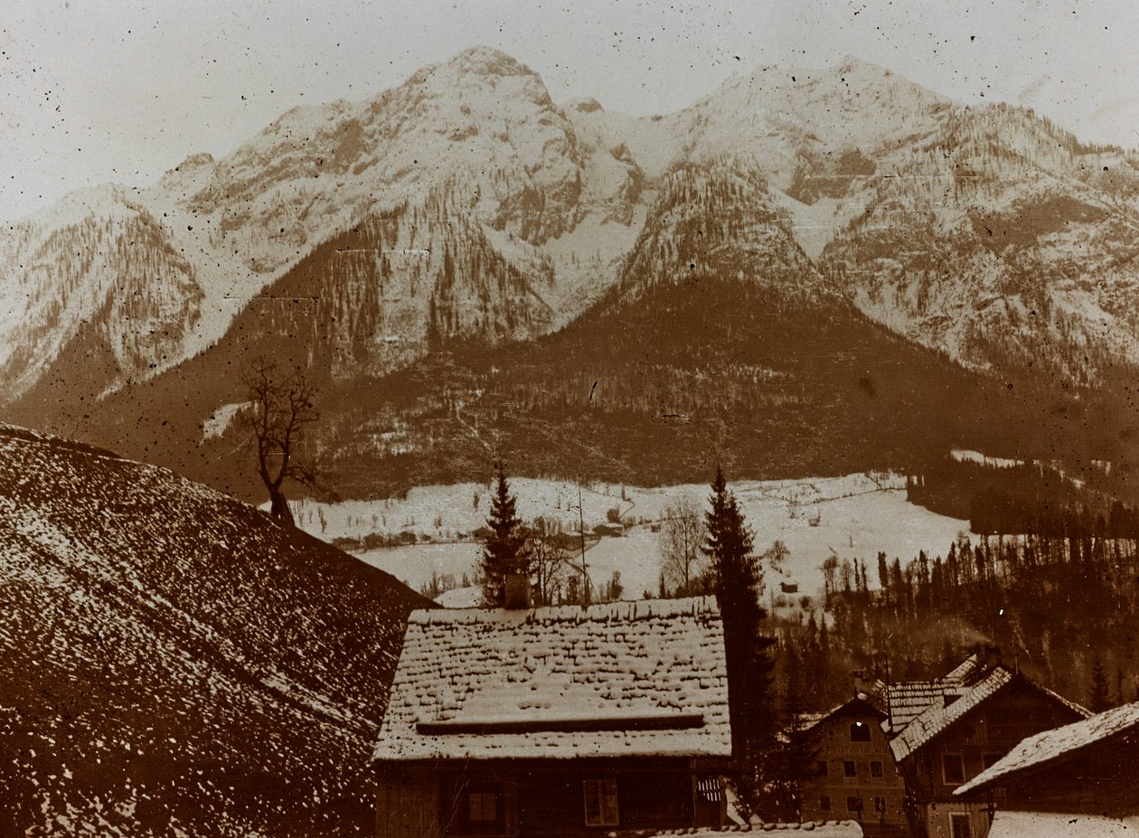 Album "Meine weltkriegs - Erinnerungen South-West Front (Carinthie, Italie, Tyrol du Sud) 31/03/1915-12/11/1918 - Josef Zohles Wien": Lesachtal - Josef Zohles