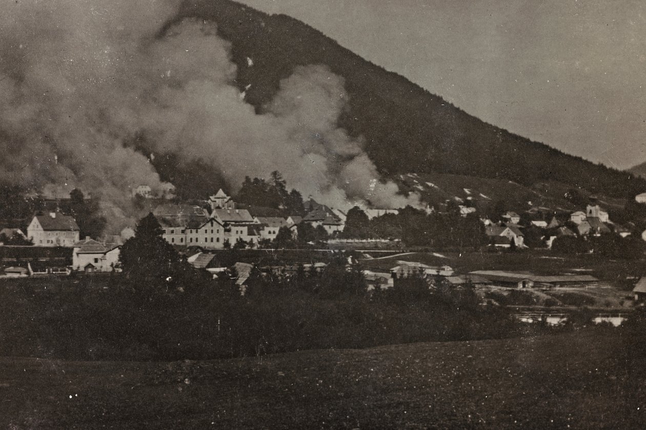 Bombardements à Tarvisio - Josef Zohles