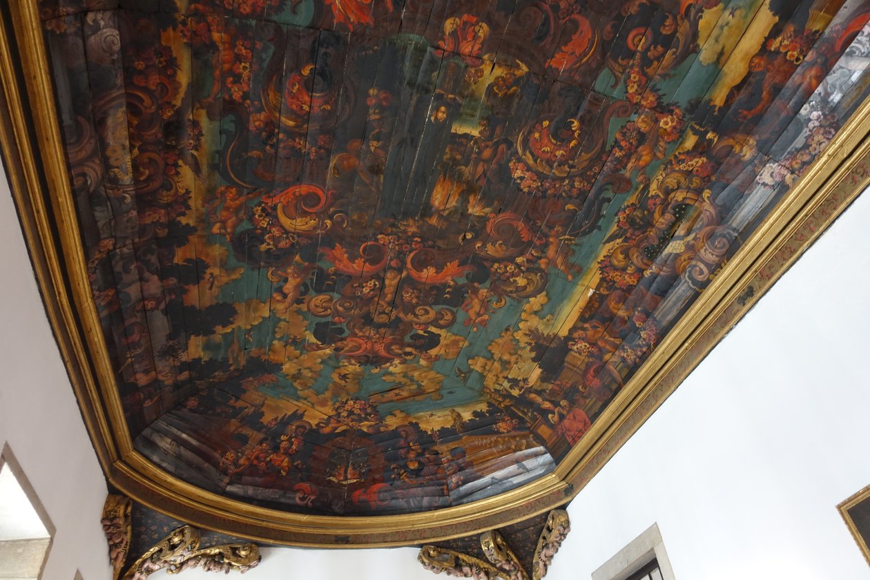Salle principale du Palácio dos Biscainhos, Braga, Portugal - Joseolgon
