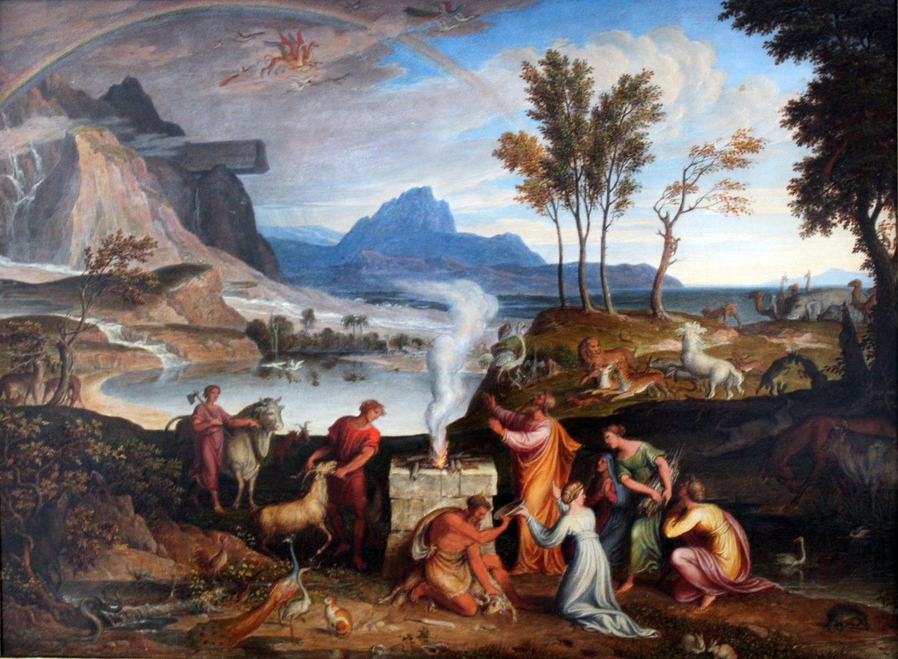Noé rend grâce - Joseph Anton Koch