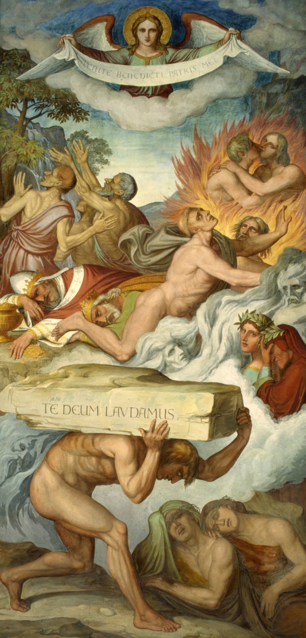 Les tourments du purgatoire - Joseph Anton Koch