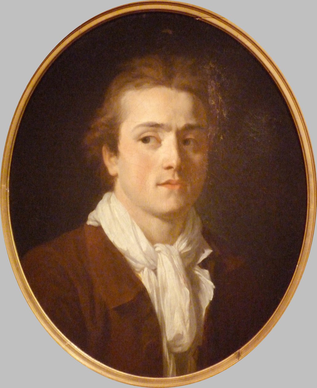 Portrait de Paul-Guillaume Lemoine, dit le Romain - Joseph Benoît Suvée