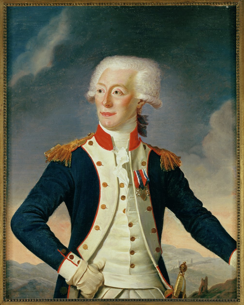Marquis Marie-Joseph-Paul-Yves-Roch-Gilbert du Motier de Lafayette, 1790 - Joseph Boze