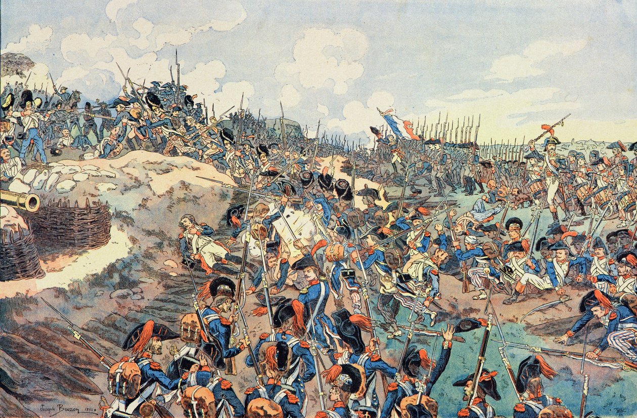 La Bataille de Jemmapes, 6 novembre 1792, 1892 - Joseph Charles Beuzon