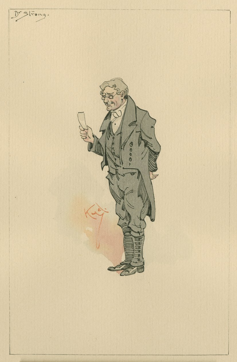 Dr Strong, années 1920 - Joseph Clayton Clarke