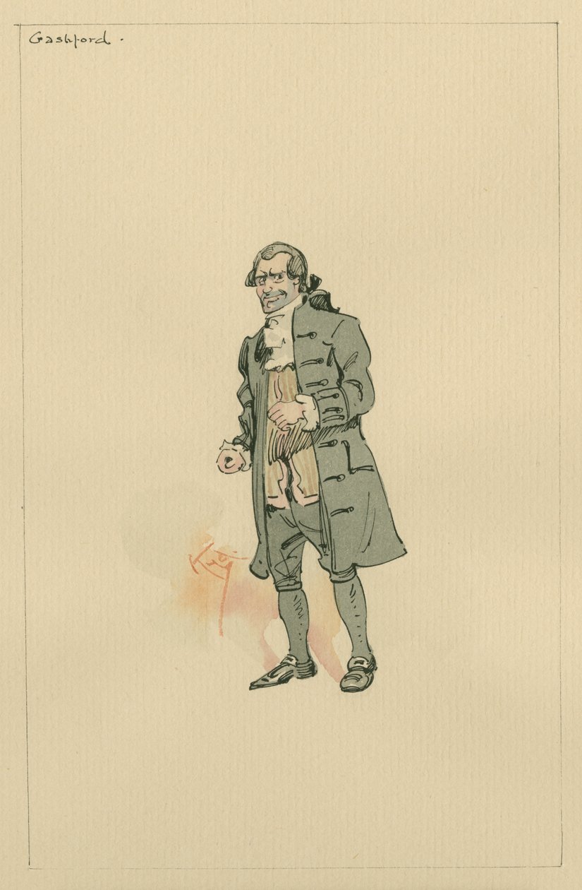 Gashford, vers les années 1920 - Joseph Clayton Clarke