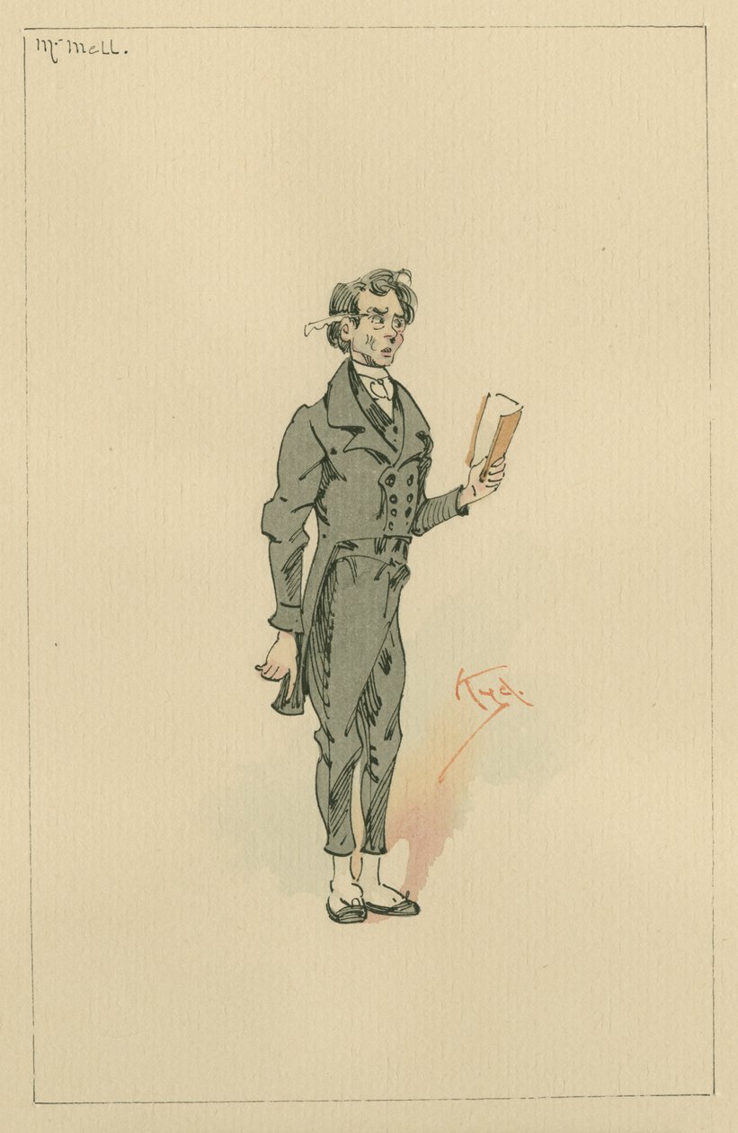 M. Mell, vers les années 1920 - Joseph Clayton Clarke