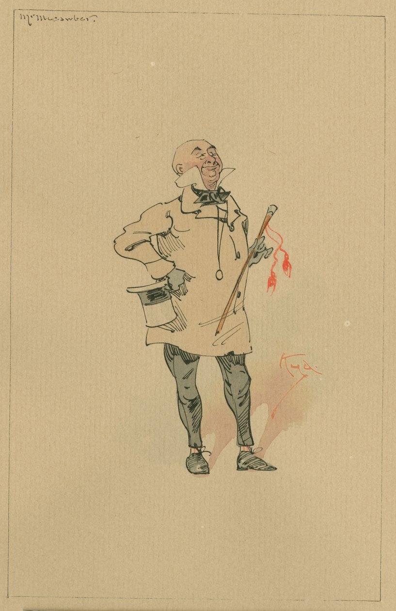 M. Micawber - Joseph Clayton Clarke
