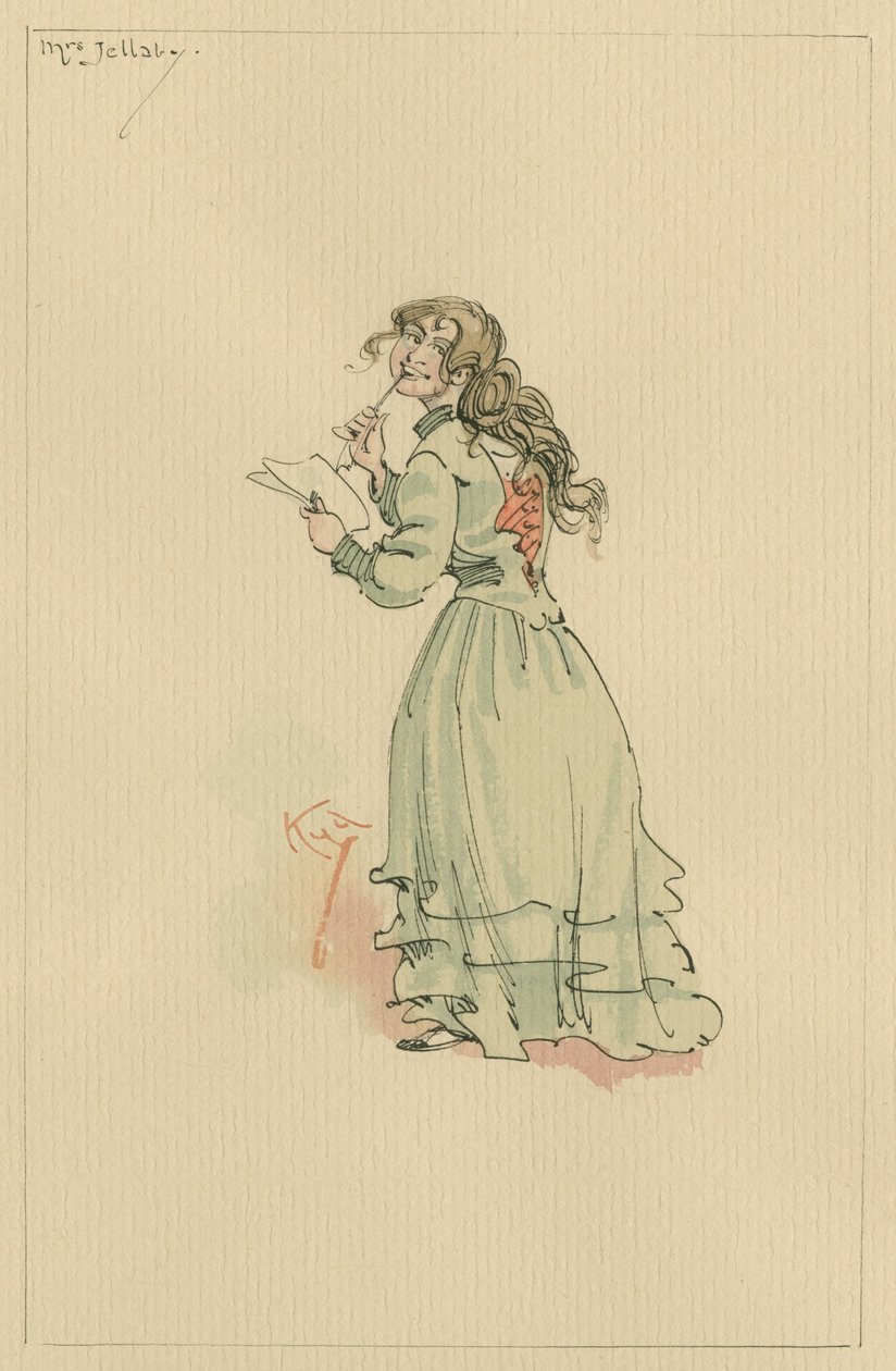 Mme Jellaby, années 1920 - Joseph Clayton Clarke