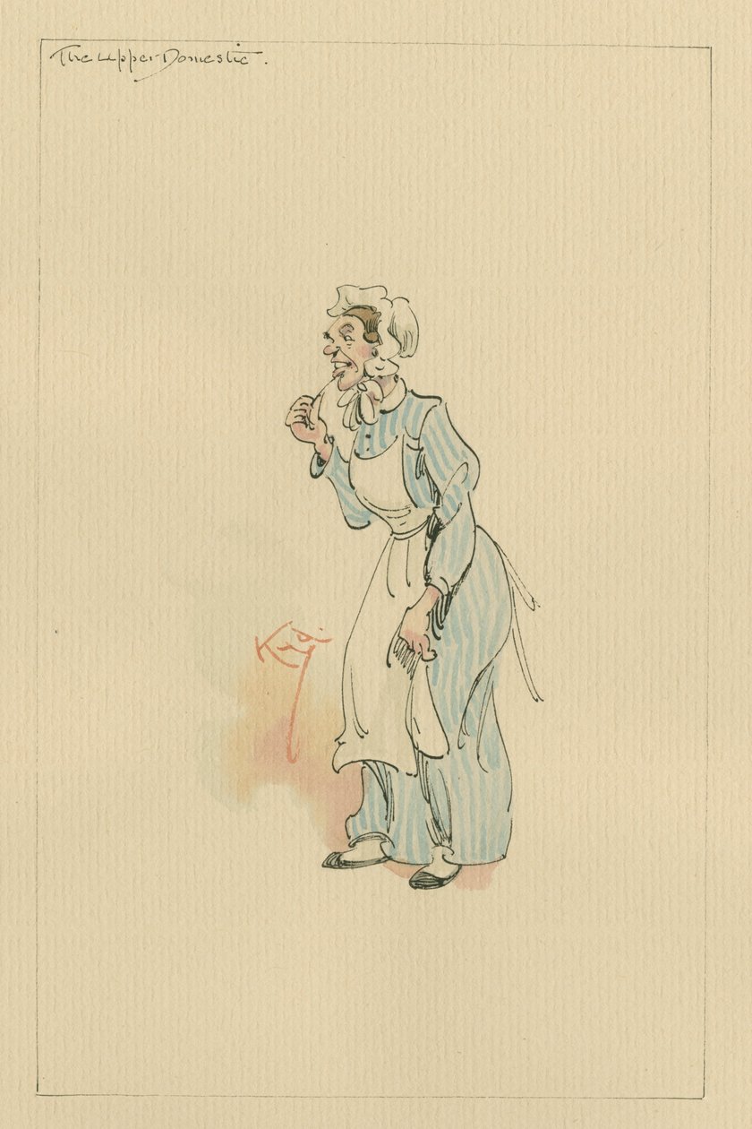 Le domestique supérieur, vers les années 1920 - Joseph Clayton Clarke