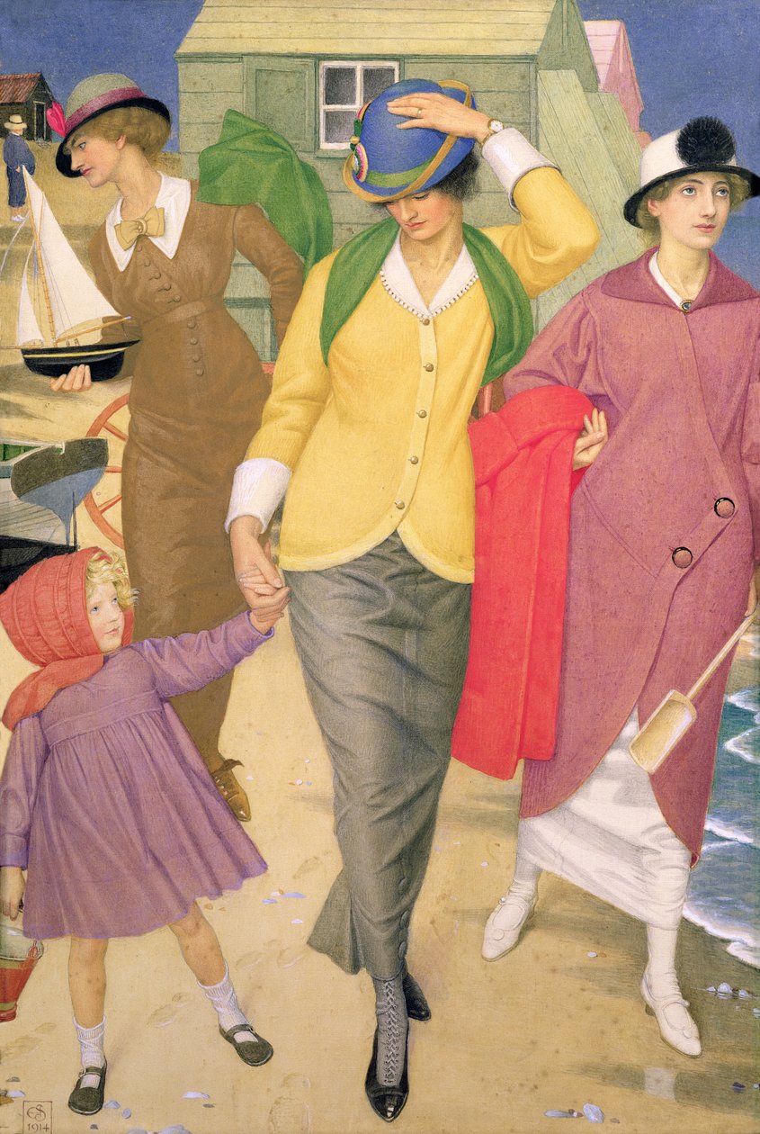 Le long du rivage, 1914 - Joseph Edward Southall