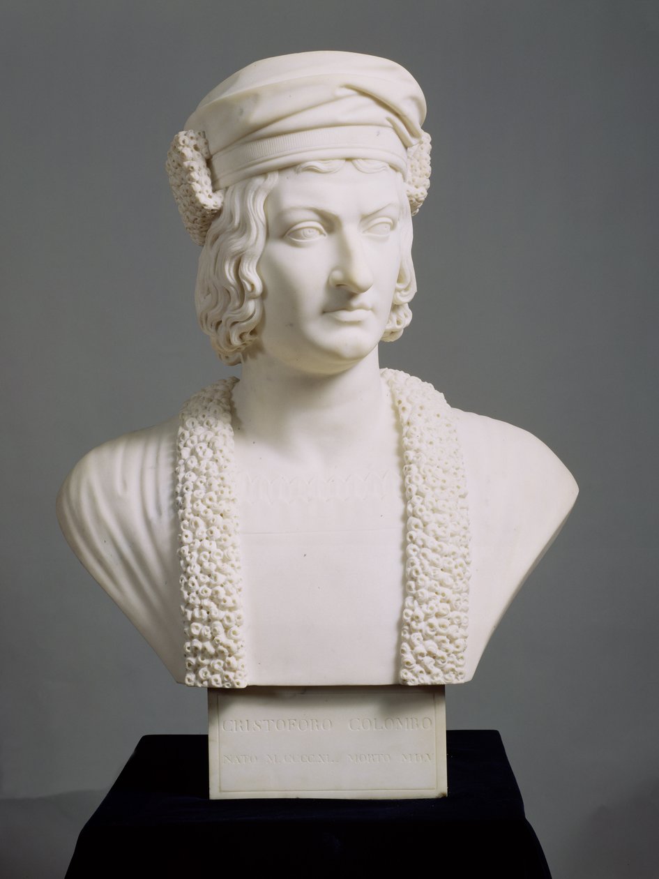 Christophe Colomb (1446-1506) vers 1836-45 - Joseph Gott