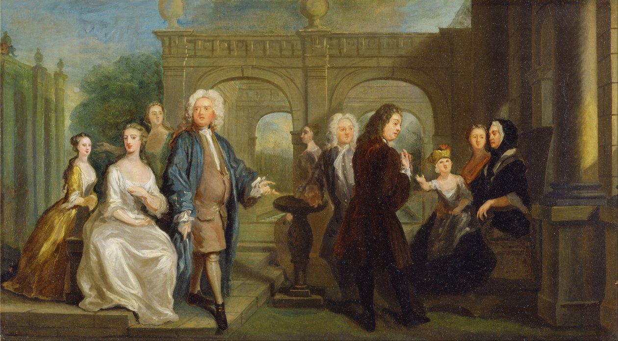 Une conversation familiale - Joseph Highmore