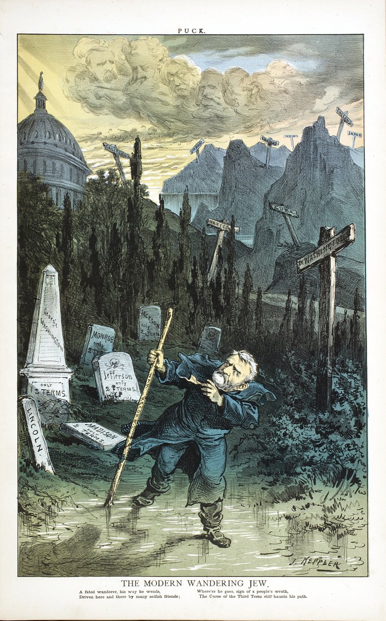 Le Juif errant moderne, 1880 - Joseph Keppler