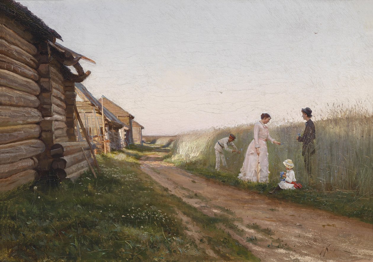 Dans le champ de blé - Joseph Krachkovsky