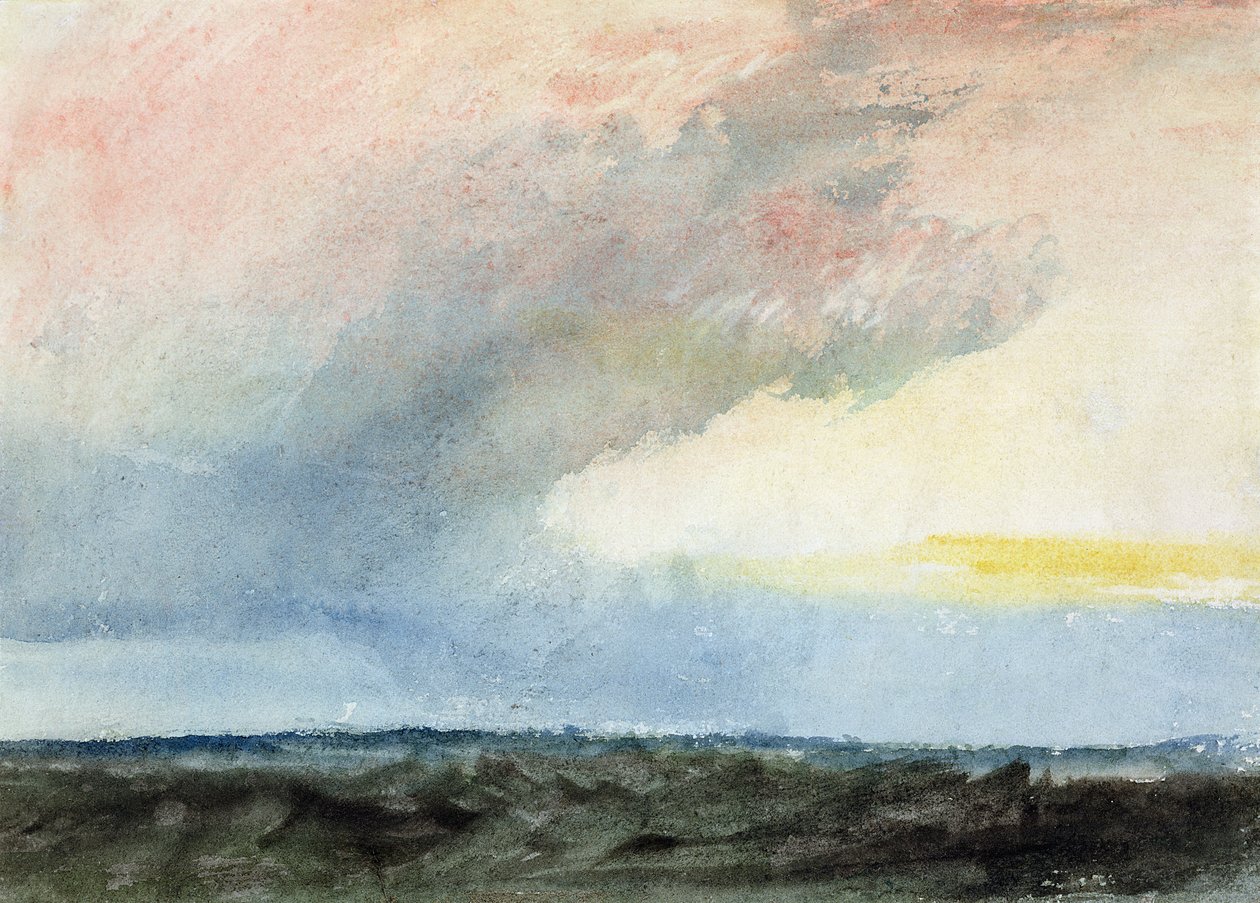 Une tempête en mer - Joseph Mallord William Turner