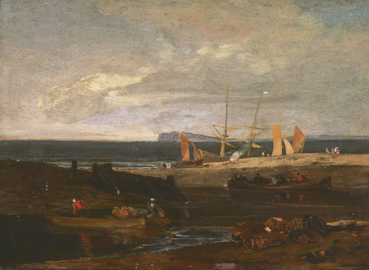 Une scène sur la côte anglaise - Joseph Mallord William Turner