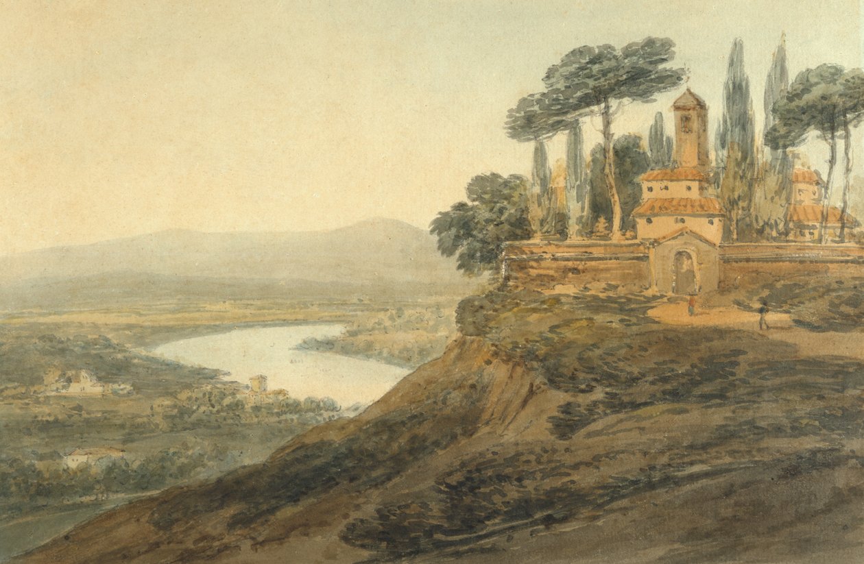 Une villa italienne - Joseph Mallord William Turner