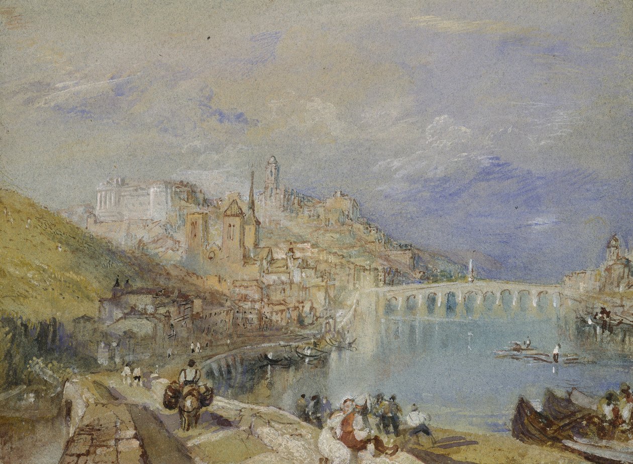 Blois, vers 1830 - Joseph Mallord William Turner