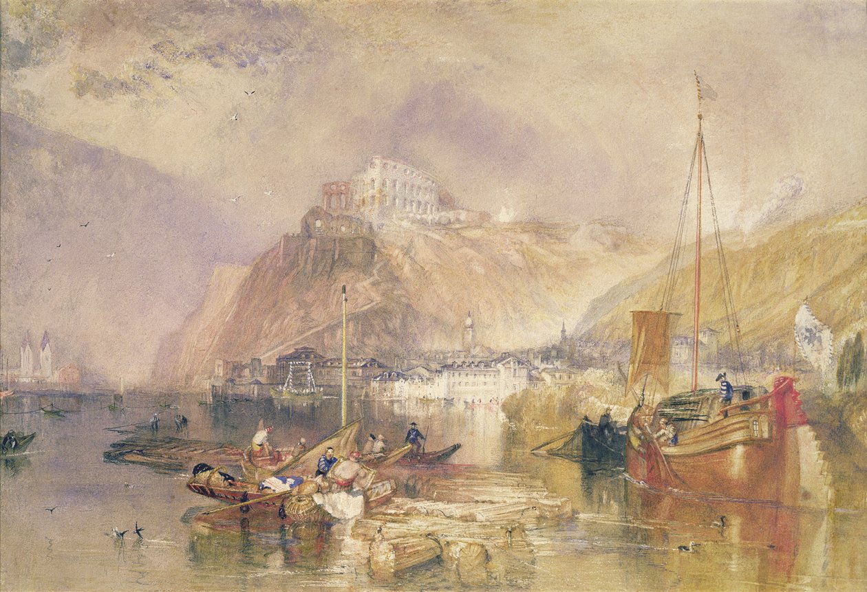Ehrenbreitstein - Joseph Mallord William Turner