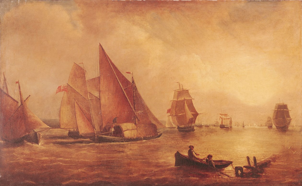 Estuaire de la Tamise et de la Medway - Joseph Mallord William Turner
