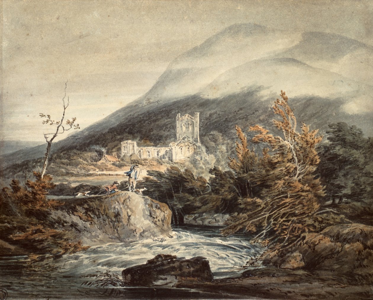 Abbaye de Llanthony, Monmouthshire - Joseph Mallord William Turner