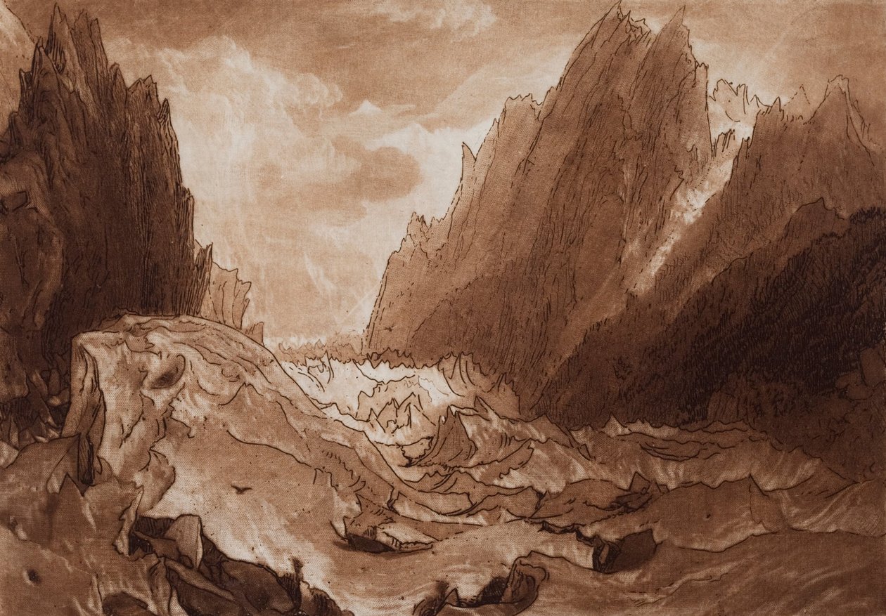 Mer de Glace - Joseph Mallord William Turner