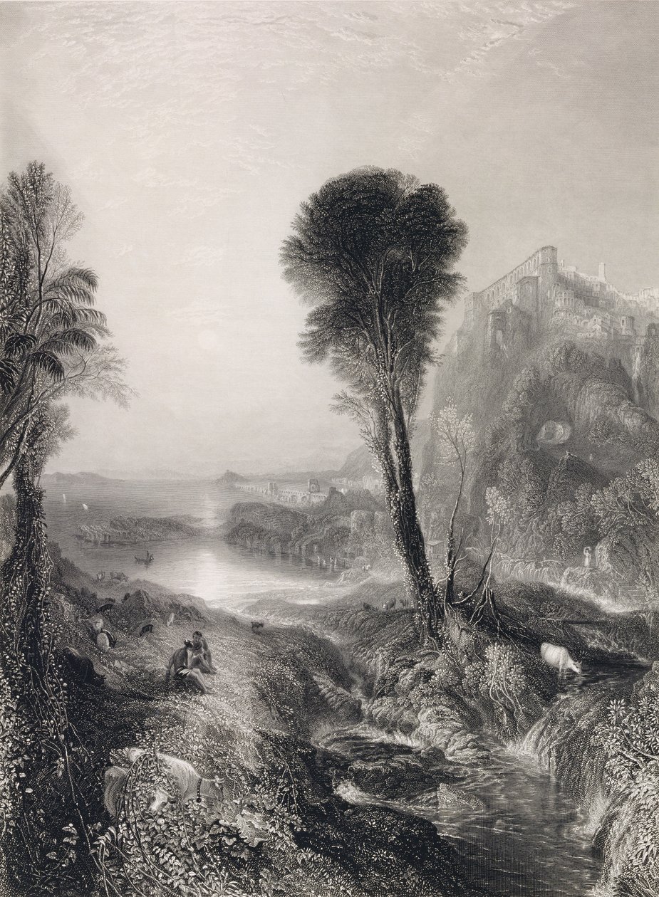 Mercure et Argus, gravé par James T. Willmore, 1841 - Joseph Mallord William Turner