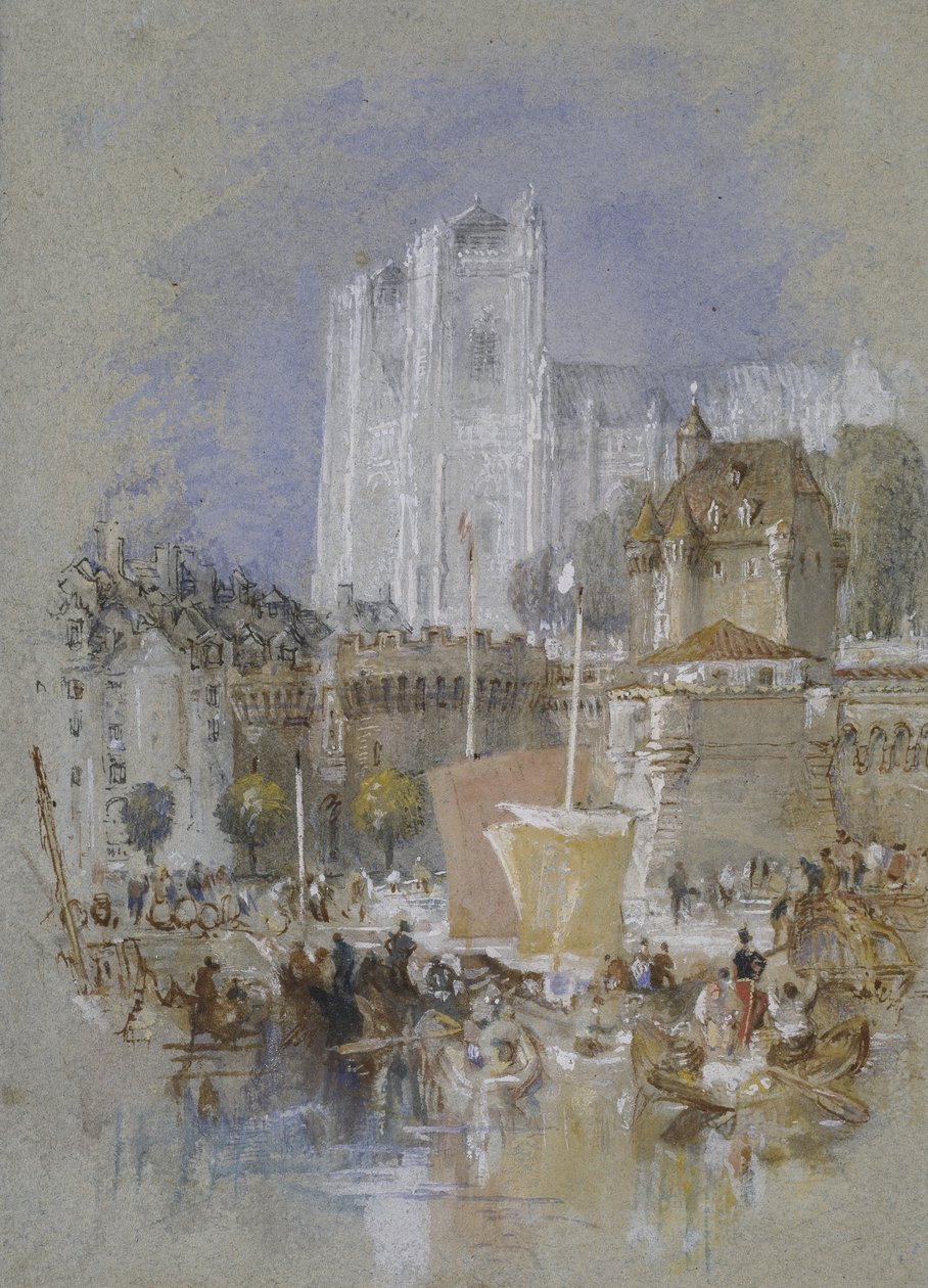 Nantes, 1826 - 1830 - Joseph Mallord William Turner