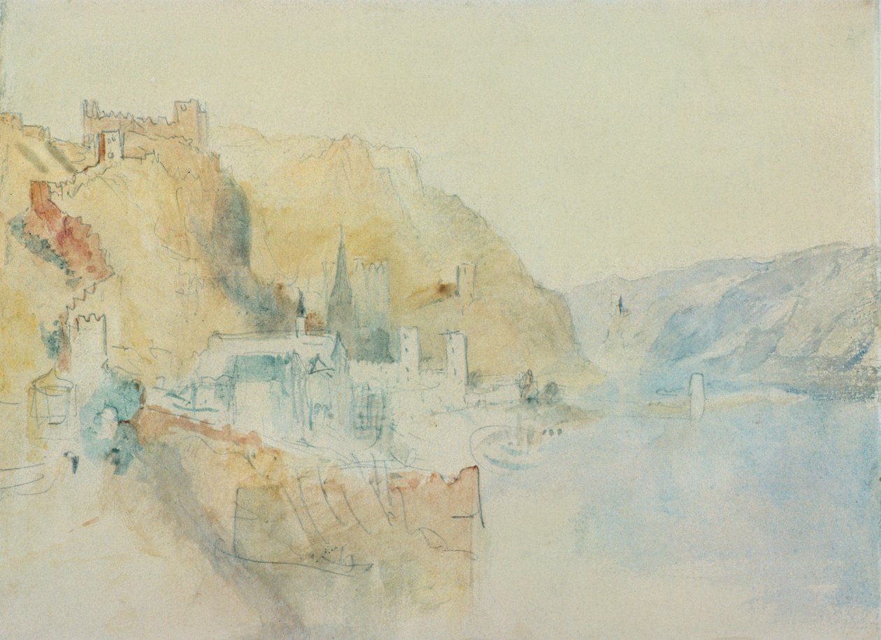 Sur le Rhin - Joseph Mallord William Turner