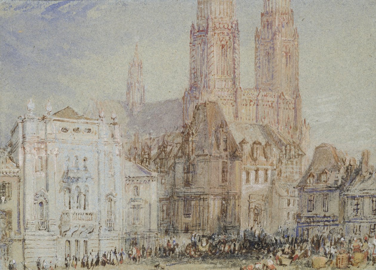Orléans, vers 1830 - Joseph Mallord William Turner