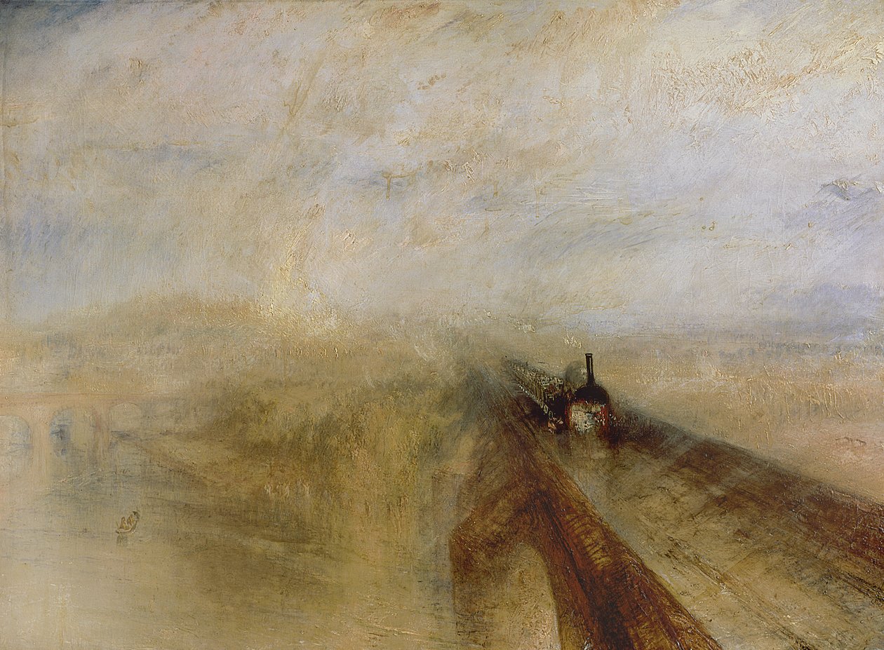 Pluie, vapeur et vitesse, le Great Western Railway - Joseph Mallord William Turner
