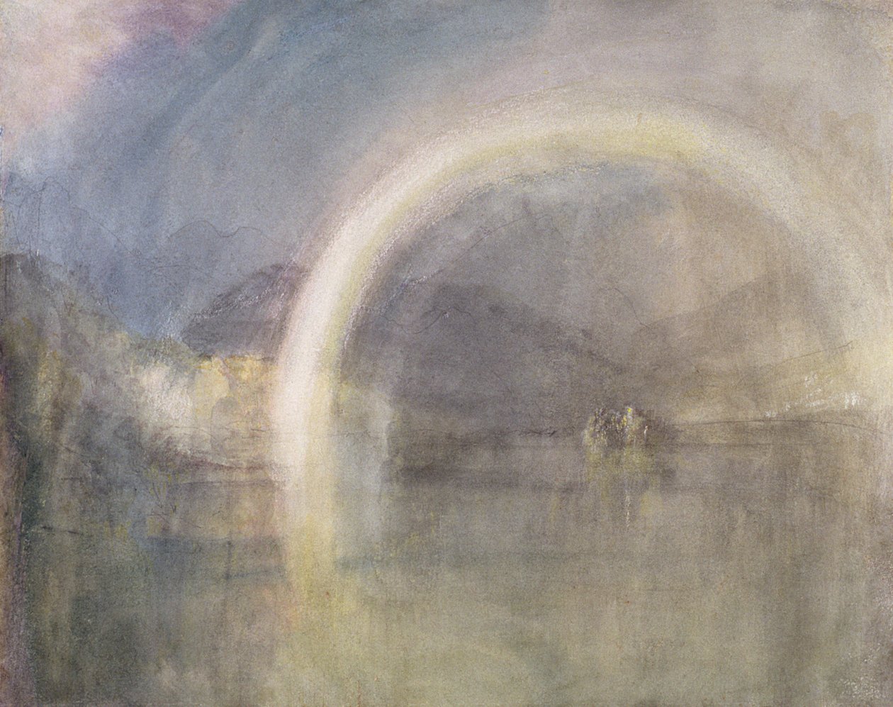 Arc-en-ciel sur Loch Awe, vers 1831 - Joseph Mallord William Turner