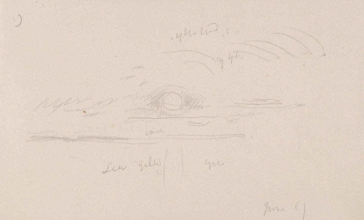 Le carnet de croquis du Channel - Joseph Mallord William Turner